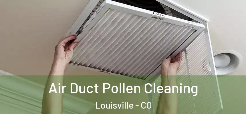 Air Duct Pollen Cleaning Louisville - CO