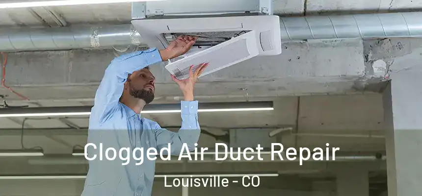  Clogged Air Duct Repair Louisville - CO